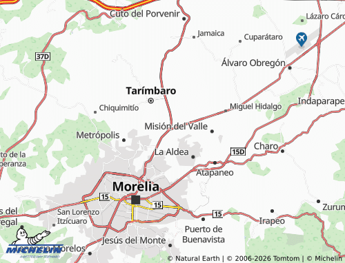 Mapa MICHELIN El Trébol - ViaMichelin