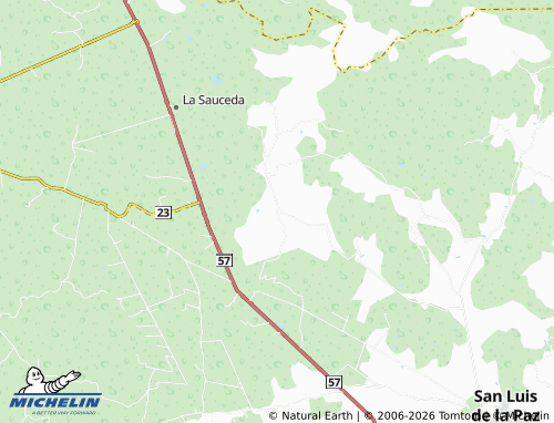 Mappa MICHELIN San Cayetano - ViaMichelin