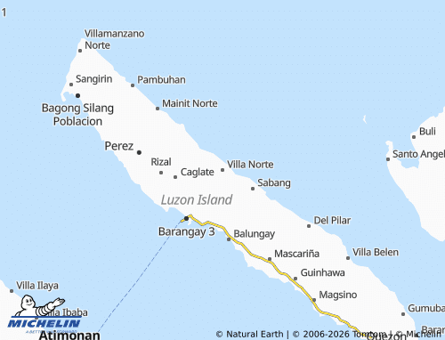 MICHELIN Villa Norte map - ViaMichelin