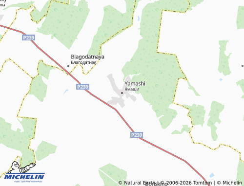 MICHELIN-Landkarte Yamashi - ViaMichelin
