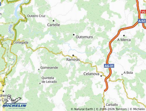 Carte MICHELIN Ramirás - ViaMichelin
