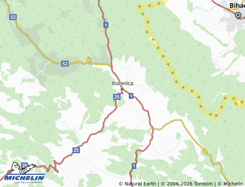 Mapa MICHELIN Kalebovac - ViaMichelin