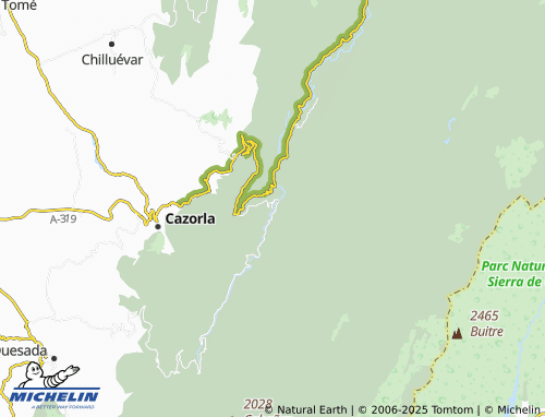 Carte MICHELIN Vadillo Castril - ViaMichelin