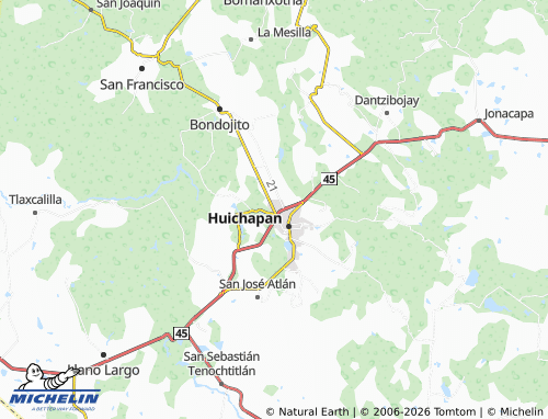 Mapa MICHELIN Santa Bárbara - ViaMichelin