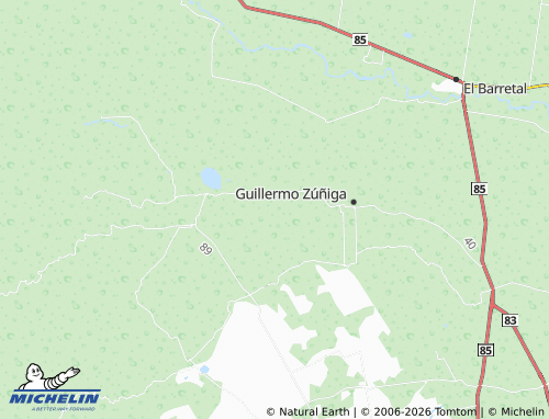 MICHELIN El Arco map - ViaMichelin