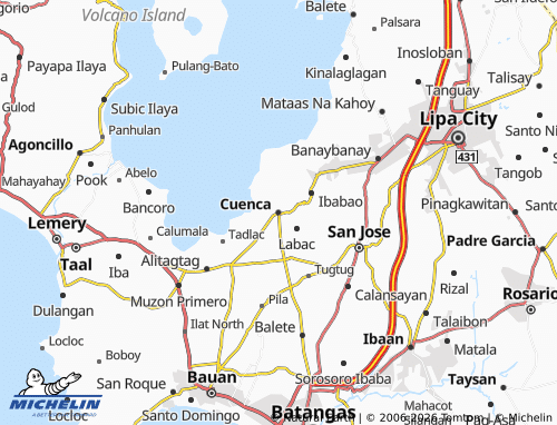 MICHELIN Cuenca map - ViaMichelin