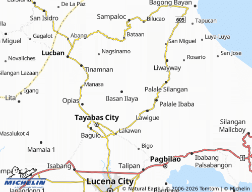 MICHELIN Masin map - ViaMichelin