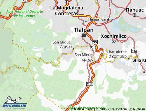 Mapa MICHELIN Tequimila - ViaMichelin
