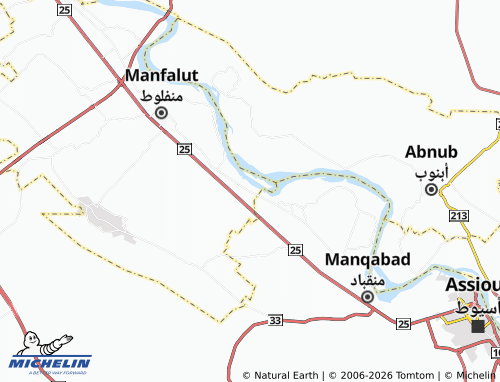 Mappa MICHELIN al-Jawli - ViaMichelin