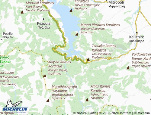MICHELIN Moycha map - ViaMichelin