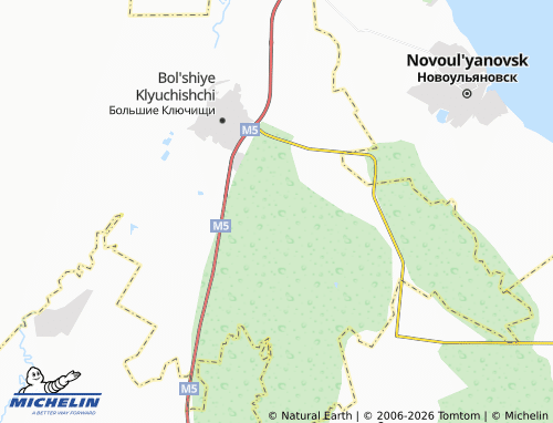 MICHELIN-Landkarte Kukushka - ViaMichelin