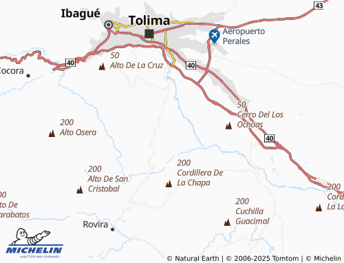 MICHELIN Carmen de Bulira map - ViaMichelin