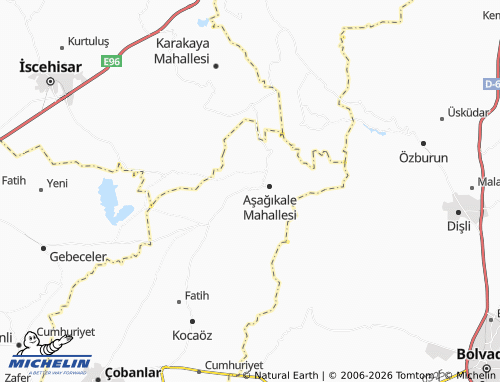 MICHELIN Akkoyunlu map - ViaMichelin