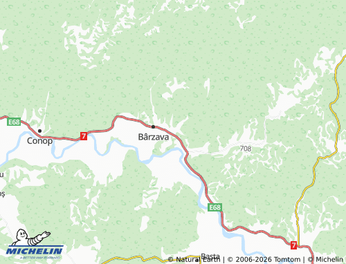 Carte MICHELIN Monoroștia - ViaMichelin