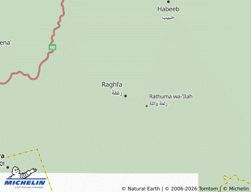 Carte MICHELIN Raghfa - ViaMichelin