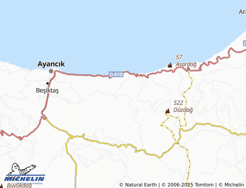 MICHELIN Dedeağaç map - ViaMichelin