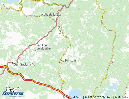 Mapa MICHELIN Albariza - ViaMichelin