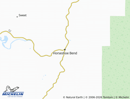 Carte MICHELIN Horseshoe Bend - ViaMichelin