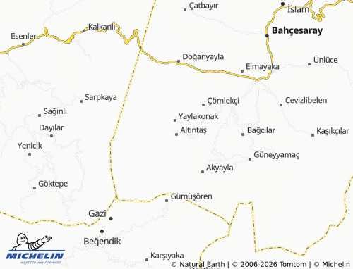 Kaart MICHELIN Altıntaş - ViaMichelin