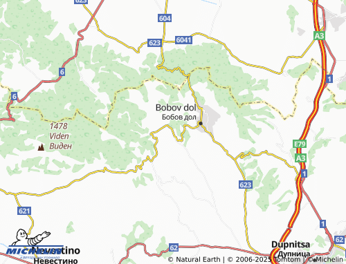 MICHELIN Babino map - ViaMichelin