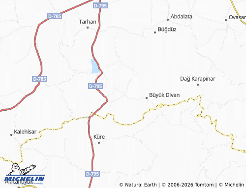 Mappa MICHELIN Arpaöz - ViaMichelin