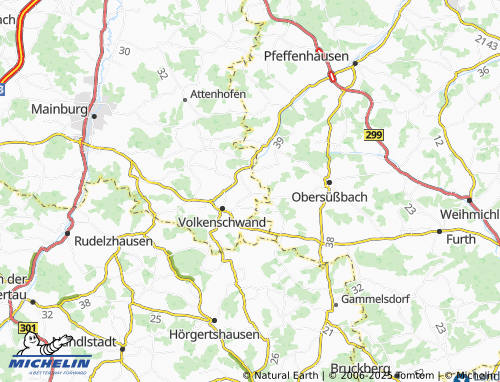 Mapa MICHELIN Freinberg - ViaMichelin