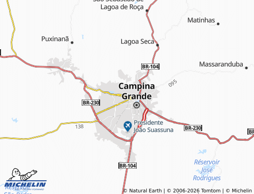 Mapa MICHELIN Prata - ViaMichelin