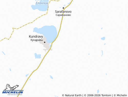 MICHELIN-Landkarte Gorki - ViaMichelin