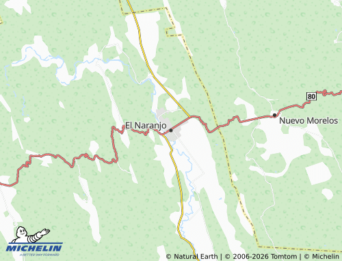 Mapa MICHELIN El Naranjo - ViaMichelin