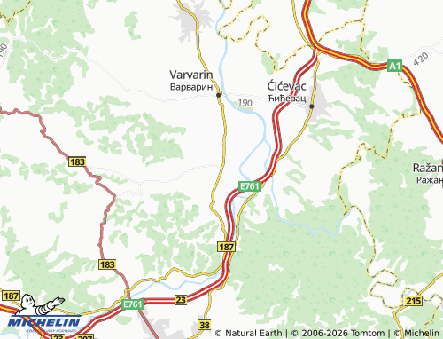 Mapa MICHELIN Maskare - ViaMichelin