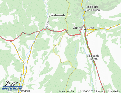 MICHELIN San Pedro de Cansoles map - ViaMichelin