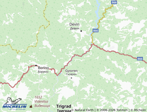 Mapa MICHELIN Grohotno - ViaMichelin
