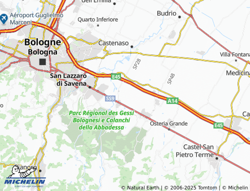 Carte MICHELIN Mirandola - ViaMichelin