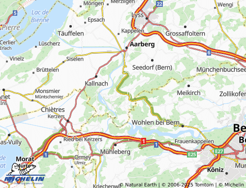 MICHELIN-Landkarte Detligen - ViaMichelin