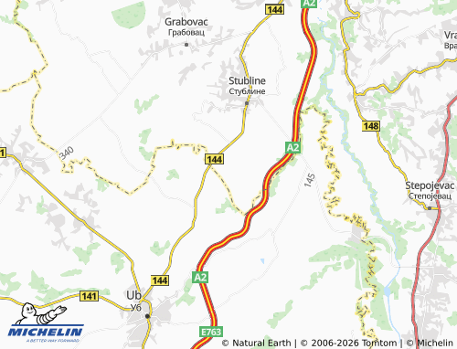 Mapa MICHELIN Brović - ViaMichelin