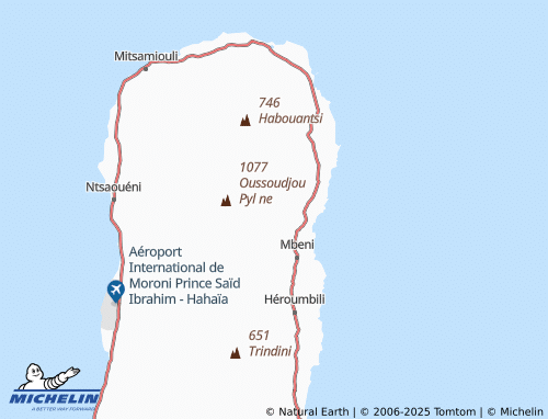 MICHELIN Dimadjou map - ViaMichelin