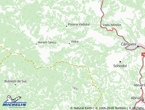 Mapa MICHELIN Hărăști - ViaMichelin