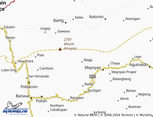 MICHELIN Magulon map - ViaMichelin