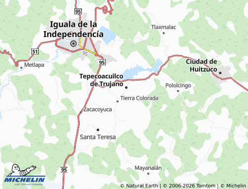 Mappa MICHELIN Emiliano Zapata - ViaMichelin