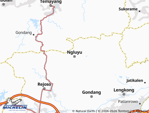 Carte MICHELIN Ngluyu - ViaMichelin