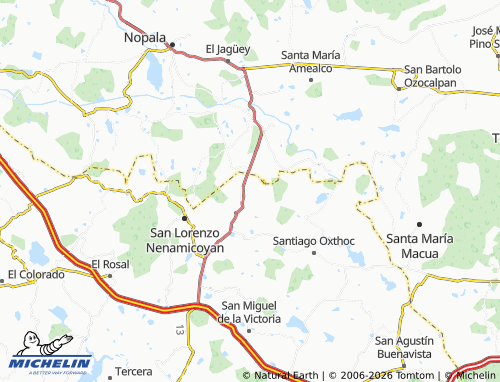 Mappa MICHELIN Segunda de San Juan Acazuchitlan - ViaMichelin
