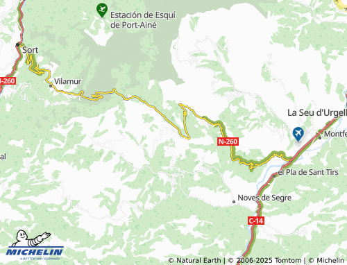 MICHELIN Guils del Cantó map - ViaMichelin