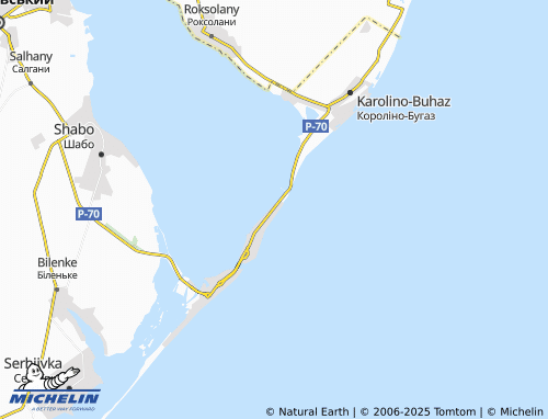 MICHELIN-Landkarte Satoka - ViaMichelin