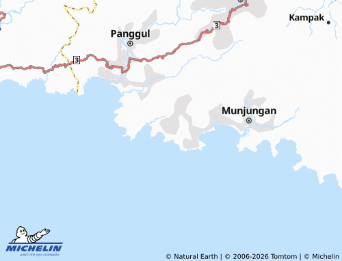 MICHELIN Ngulungkulon map - ViaMichelin