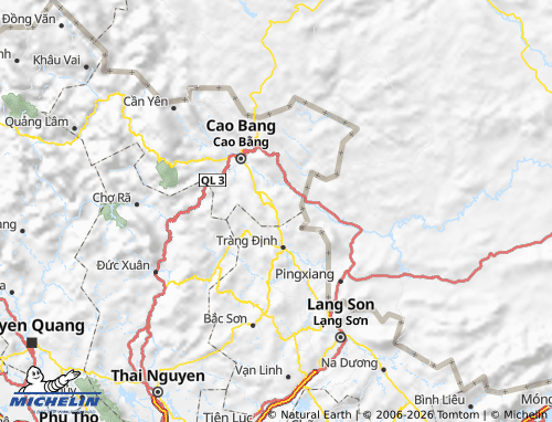 Mappa MICHELIN Thạch An - ViaMichelin