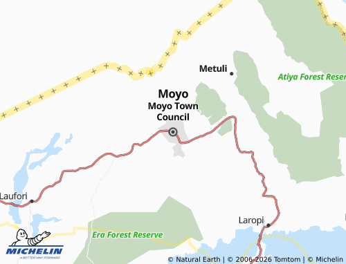 Mappa MICHELIN Moyo - ViaMichelin