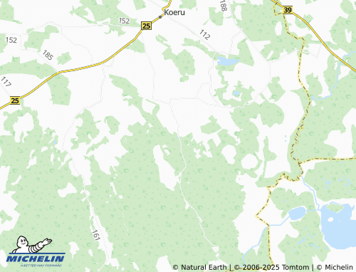 MICHELIN Norra map - ViaMichelin