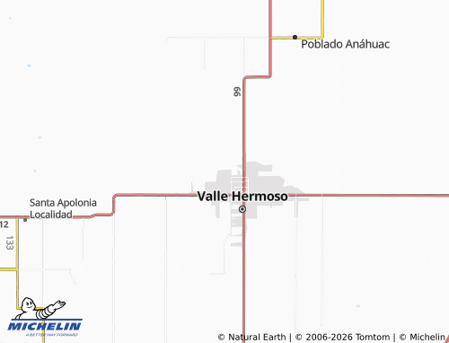 Mappa MICHELIN Niños Héroes - ViaMichelin