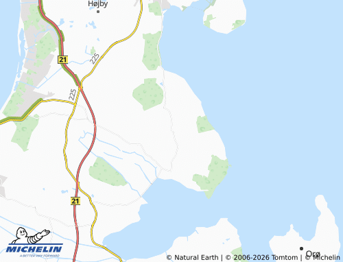 Mappa MICHELIN Egebjerg - ViaMichelin