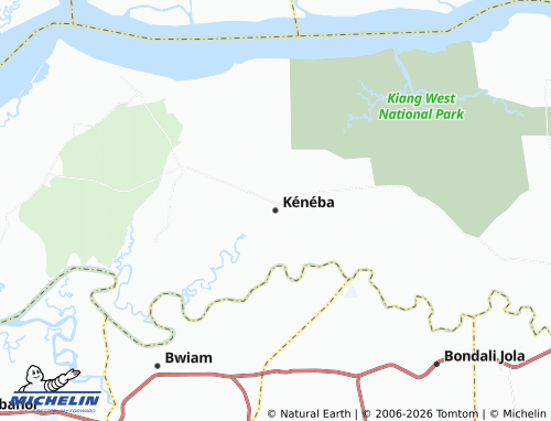 Mappa MICHELIN Kénéba - ViaMichelin